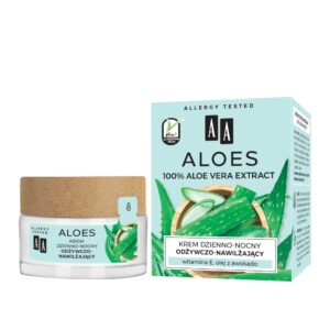 Aloes 100% Aloe Vera Extract krem dzienno-nocny odżywczo-nawilżający