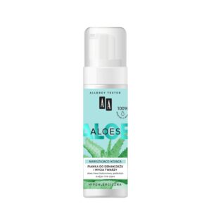 Aloes 100% Aloe Vera Extract pianka do demakijażu i mycia twarzy nawilżająco - kojąca