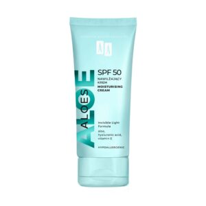 Aloes nawilżający krem SPF50