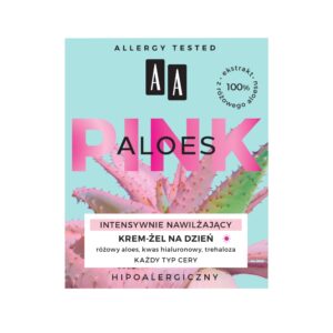 Aloes Pink krem intensywnie nawilżający żelowy na dzień