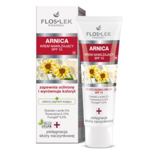 Arnica krem nawilżający SPF15 do skóry naczynkowej