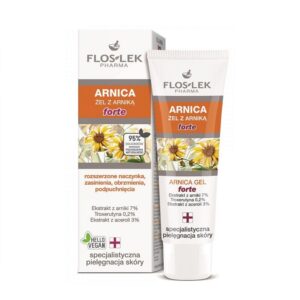 Arnica żel z arniką forte na rozszerzone naczynka zasinienia obrzmienia i podpuchnięcia