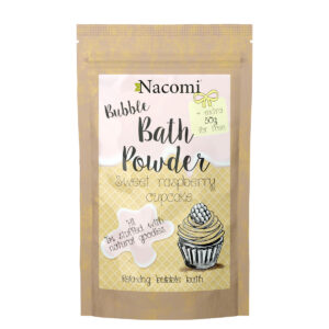 Bubble Bath Powder puder do kąpieli Sweet Raspberry Cupcake