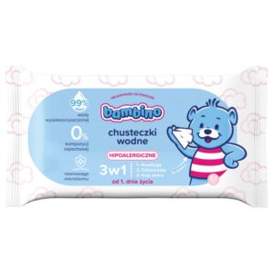 Chusteczki wodne 3w1