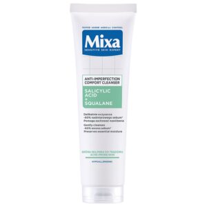 Comfort Cleanser żel oczyszczający do twarzy przeciw niedoskonałościom Kwas salicylowy + Skwalan