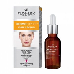 Dermo Expert White & Beauty rozjaśniający peeling kwasowy na noc