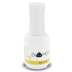 Diamond Liquid nabłyszczacz do manicure tytanowego 4 Top Coat