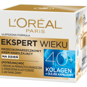 Ekspert Wieku 40+ przeciwzmarszczkowy krem nawilżający na dzień