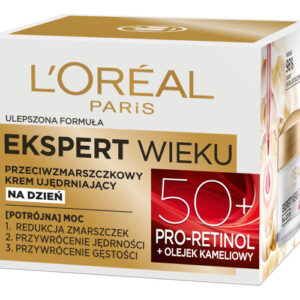 Ekspert Wieku 50+ przeciwzmarszczkowy krem ujędrniający na dzień