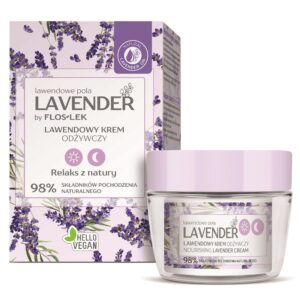 Lavender lawendowy krem odżywczy na dzień i na noc