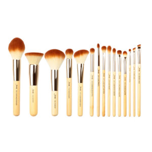 Mature Peeled Bamboo Makeup Brush zestaw bambusowych pędzli do makijażu twarzy T140