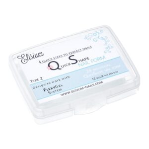 Quick Shape Nail Form Type2 formy do przedłużania paznokci