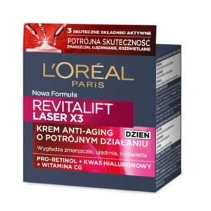 Revitalift Laser X3 krem anti-aging o potrójnym działaniu na dzień