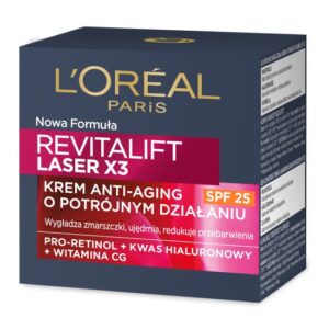 Revitalift Laser X3 SPF25 krem anti-age na dzień
