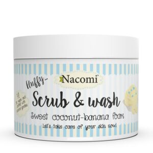 Scrub & Wash pianka peelingująco-myjąca Słodka Kokosowo-Bananowa Pianka