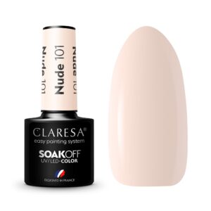 Soak Off UV/LED Nude lakier hybrydowy 5g