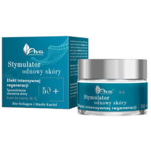 Stymulator odnowy skóry krem na dzień i na noc efekt intensywnej regeneracji 50+