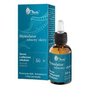 Stymulator odnowy skóry serum z eliksirem młodości 50+