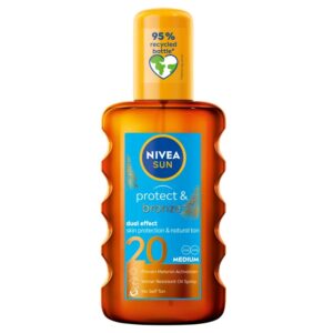 Sun Protect & Bronze olejek do opalania w sprayu aktywujący naturalną opaleniznę SPF20