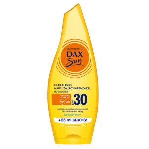 Ultralekki nawilżający kremo-żel do opalania SPF30