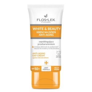 White & Beauty krem na dzień anti-aging zapobiegający przebarwieniom SPF50+