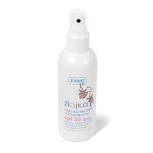 Ziajka mleczko dla dzieci wodoodporne w sprayu SPF30