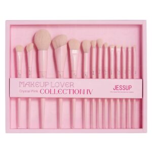 Makeup Lover Crystal Pink Collection IV zestaw pędzli do makijażu T495