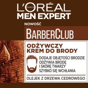 Men Expert Barber Club odżywczy krem do brody