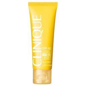 SPF 40 Face Cream krem do twarzy zapewniający wysoką ochronę przed szerokim spektrum promieniowania słonecznego UVB/UVA