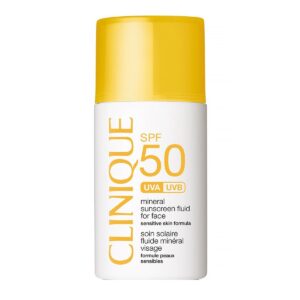 SPF 50 Mineral Sunscreen Fluid for Face emulsja do opalania twarzy