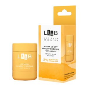 LAAB Tetra-C Yuzu maska do ust puddin' formula Firm & Glow