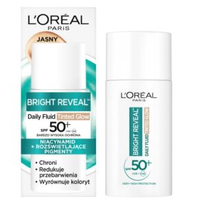 Bright Reveal fluid redukujący przebarwienia z SPF50+ Odcień Jasny