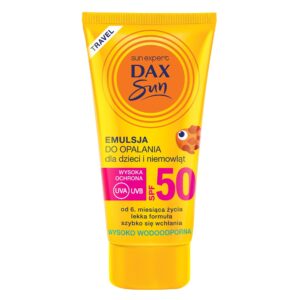 Emulsja do opalania dla dzieci i niemowląt SPF50 Travel
