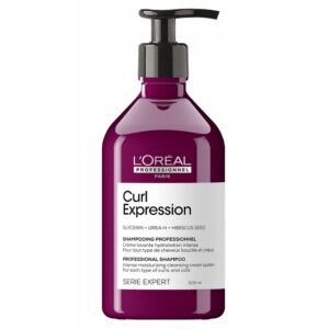 Serie Expert Curl Expression kremowy szampon intensywnie nawilżający do włosów kręconych