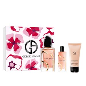 Si Intense zestaw woda perfumowana spray 100ml + balsam do ciała 50ml + woda perfumowana spray 15ml