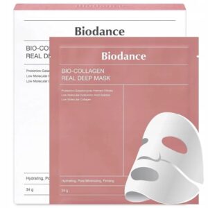 Bio-Collagen Real Deep Mask maska do twarzy w płachcie 4x34g