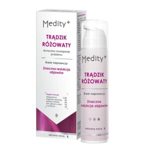 Trądzik Różowaty krem naprawczy na noc