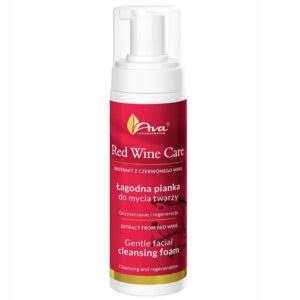 Red Wine Care łagodna pianka do mycia twarzy