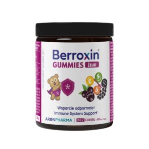 Berroxin Gummies wsparcie odporności i rozwój kości suplement diety 60 żelek