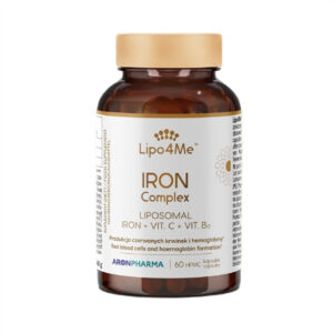 Lipo4Me Iron Complex żelazo w kapsułkach suplement diety 60 kapsułek