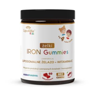 Lipo4Me Kids Iron Gummies żelki z żelazem suplement diety