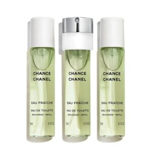 Chance Eau Fraiche zestaw woda toaletowa spray wkład 3x20ml