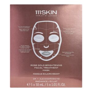Rose Gold rozświetlająca maseczka w płachcie 5x30ml