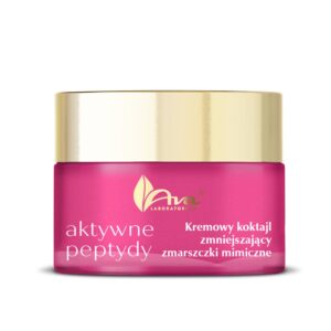 Aktywne Peptydy kremowy koktajl zmniejszający zmarszczki mimiczne