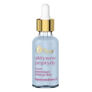 Aktywne Peptydy serum poprawiające kondycję skóry z peptydem miedzowym