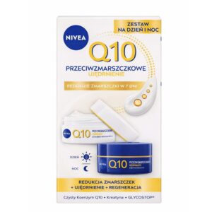 Q10 Przeciwzmarszczkowe ujędrnienie zestaw krem na dzień i na noc 2x50ml