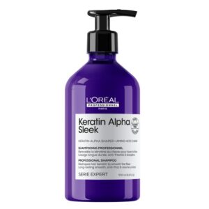 Serie Expert Keratin Alpha Sleek szampon wygładzający