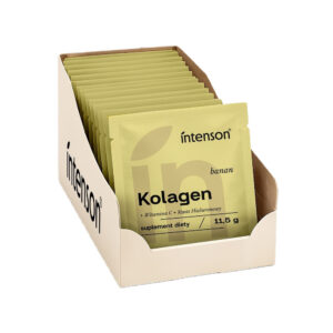 Kolagen + Witamina C + Kwas Hialuronowy suplement diety Banan 20x11.5g