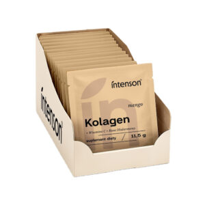Kolagen + Witamina C + Kwas Hialuronowy suplement diety Mango 20x11.5g