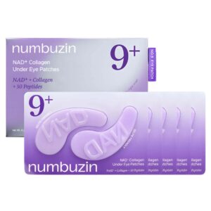 No.9 NAD+ Collagen Under Eye Patches liftingujące płatki pod oczy z kolagenem 5 par
